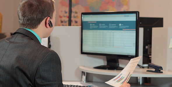 VideoHive Office Worker 10144439 VideoHive Office Worker 10144439