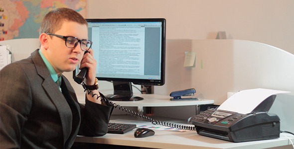 VideoHive Office Worker 10144945 VideoHive Office Worker 10144945
