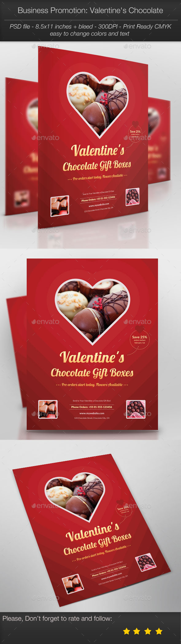 GraphicRiver Business Promotion Valentine s Chocolate 10145373 GraphicRiver Business Promotion Valentine s Chocolate 10145373