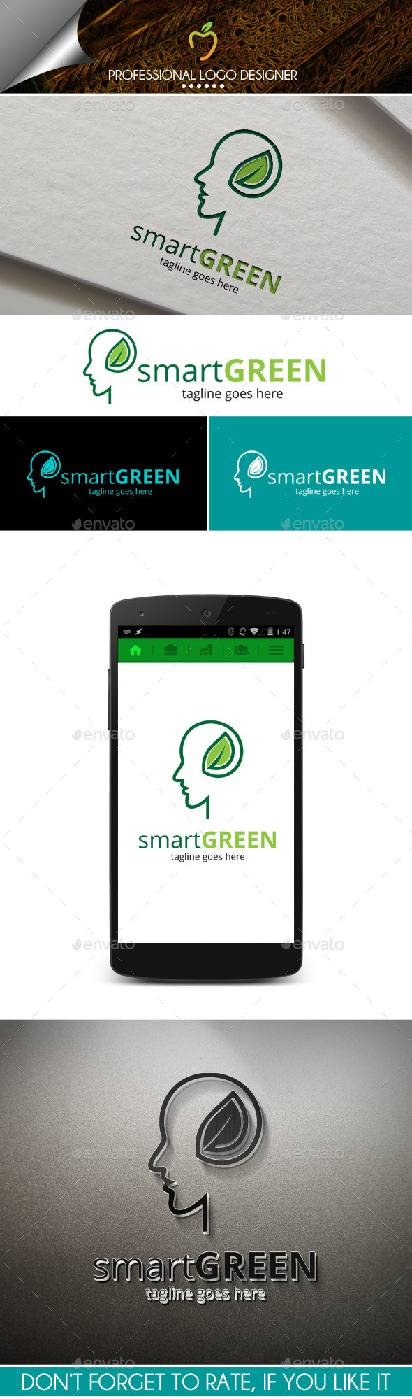 GraphicRiver Smart Green Logo 10145852 GraphicRiver Smart Green Logo 10145852