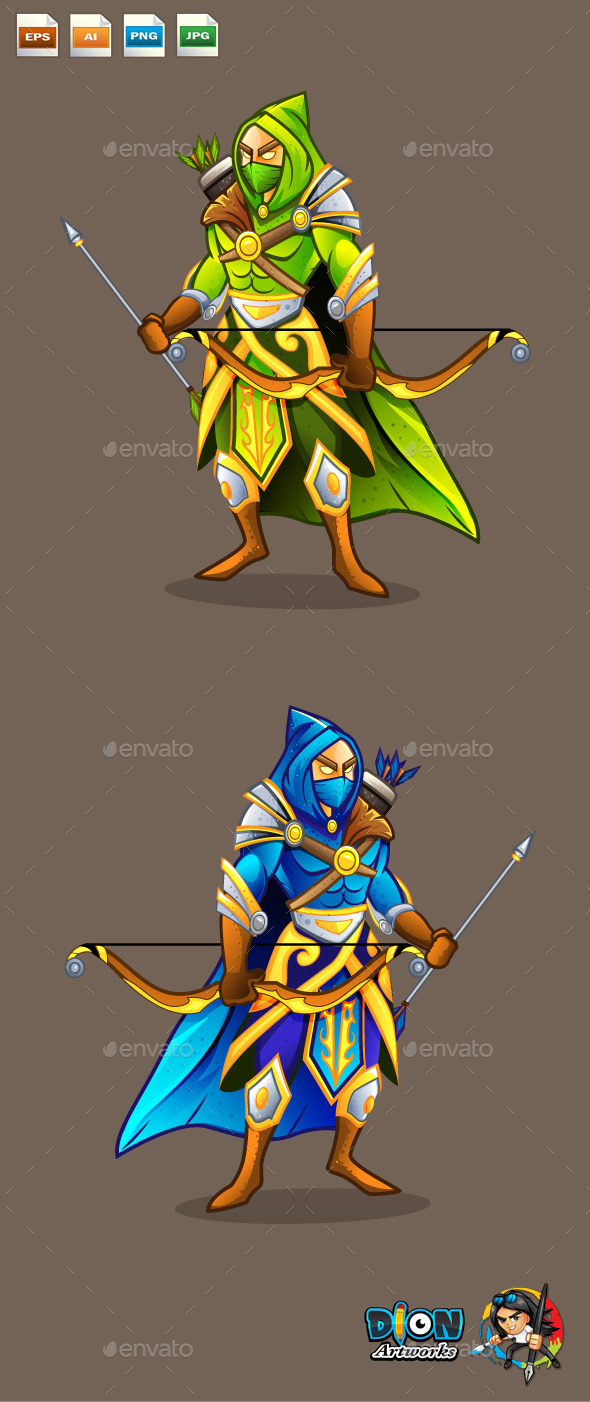 GraphicRiver Archer 10146106 GraphicRiver Archer 10146106
