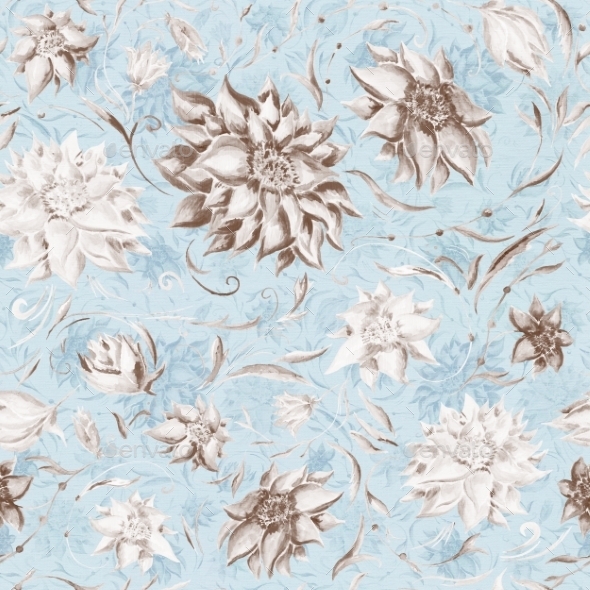 GraphicRiver Vintage Watercolor Pattern 10147623 GraphicRiver Vintage Watercolor Pattern 10147623