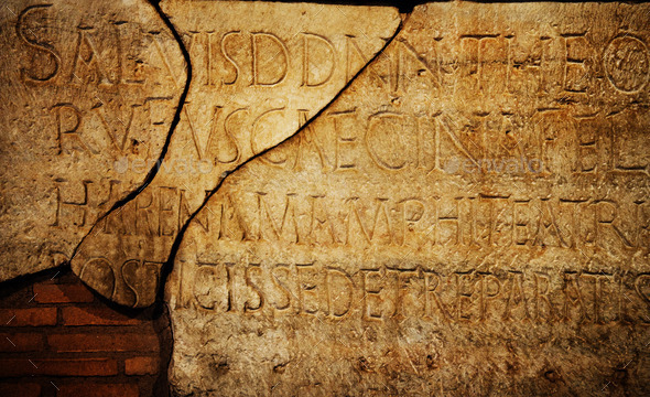 Roman letters texture (Misc) Photo Download