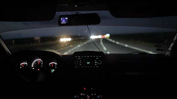 VideoHive Car Driving At Night Or Early Morning 10147953 VideoHive Car Driving At Night Or Early Morning 10147953