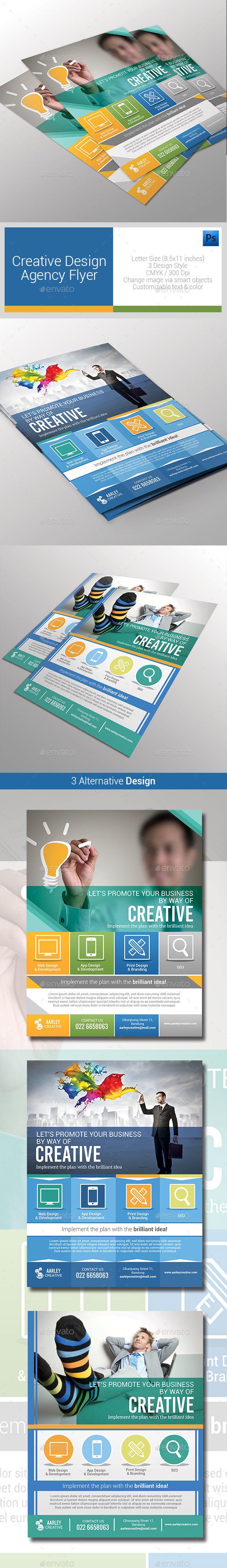 GraphicRiver Creative Design Agency Flyers 10147959 GraphicRiver Creative Design Agency Flyers 10147959