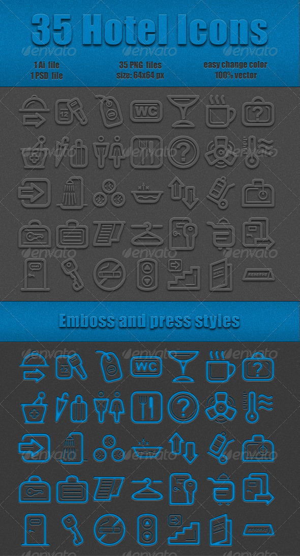 35 Hotel Icons 35 Hotel Icons
