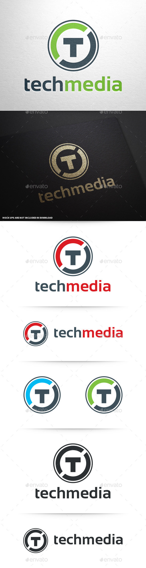 GraphicRiver Tech Media Letter T Logo 10148294 GraphicRiver Tech Media Letter T Logo 10148294