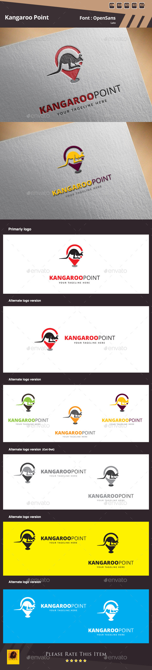 Kangaroo Point Logo Template Kangaroo Point Logo Template