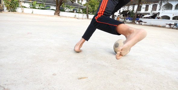 VideoHive Kid Running With A Ball 10152937 VideoHive Kid Running With A Ball 10152937