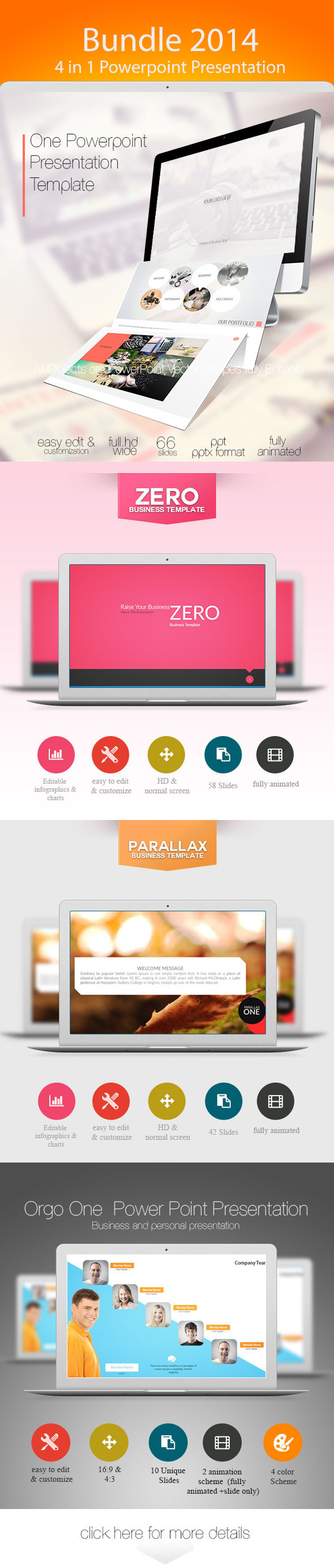 GraphicRiver Bundle 4 in 1 Power Point Presentation 10153437 GraphicRiver Bundle 4 in 1 Power Point Presentation 10153437