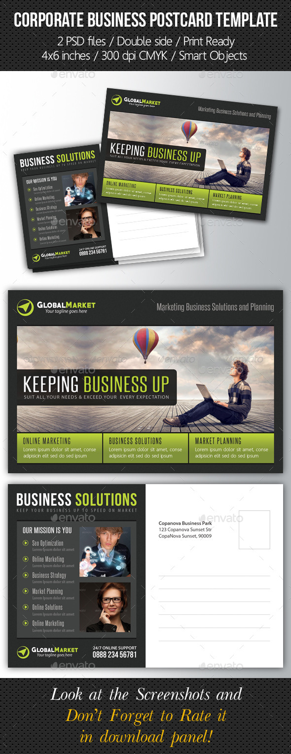 GraphicRiver Corporate Business Postcard Template V02 10155112 GraphicRiver Corporate Business Postcard Template V02 10155112