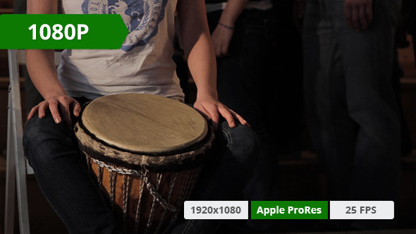VideoHive Djembe Playing on Stage 10155259 VideoHive Djembe Playing on Stage 10155259