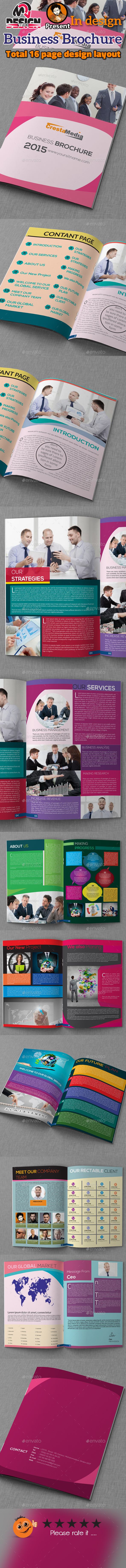 16 Page Business Brochure 16 Page Business Brochure