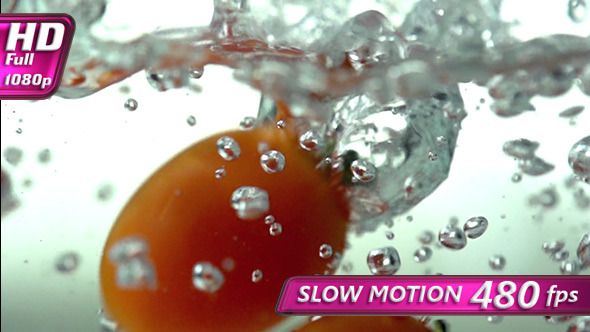 VideoHive Small Tomatoes in Water 10155796 VideoHive Small Tomatoes in Water 10155796