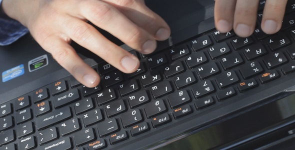 VideoHive Typing On The Keyboard 10155805 VideoHive Typing On The Keyboard 10155805