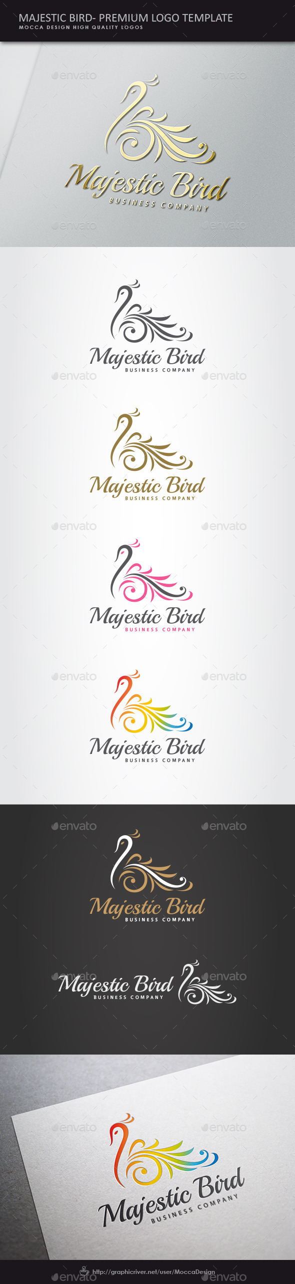 GraphicRiver Majestic Bird Logo 10156150 GraphicRiver Majestic Bird Logo 10156150