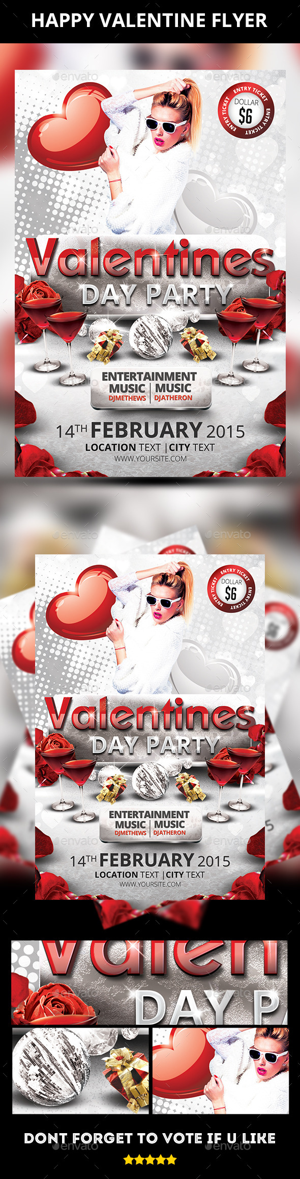 Valentine Day  Flyer V14