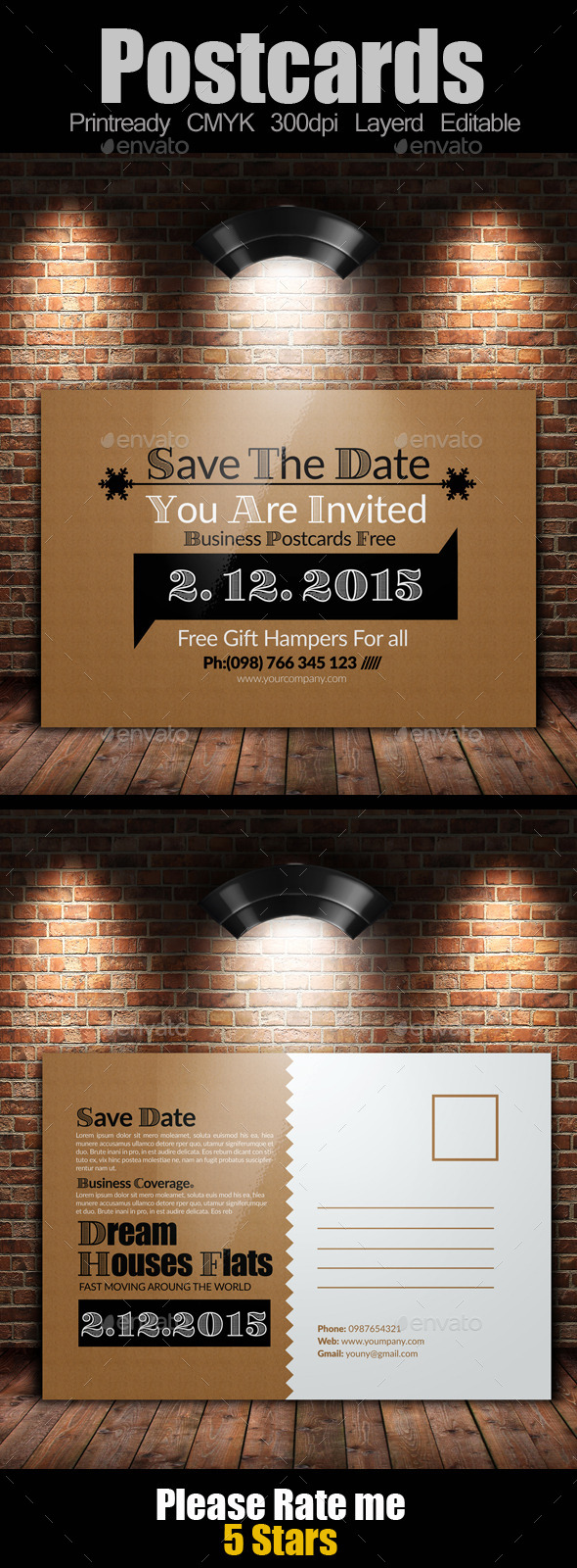 GraphicRiver Multi Use Business Post Cards 10158079 GraphicRiver Multi Use Business Post Cards 10158079