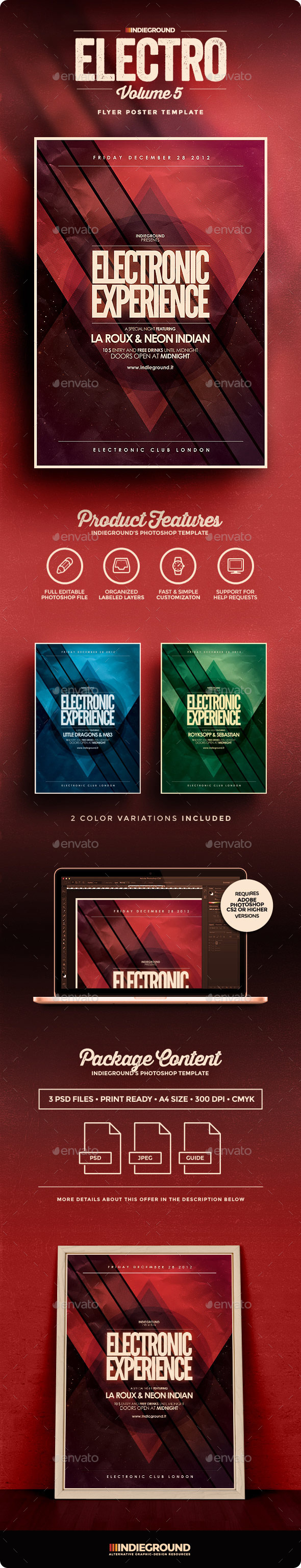 Electro Flyer/Poster Vol. 5 - Events Flyers