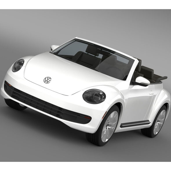 3DOcean VW Beetle TDI Cabrio 2014 10158402 3DOcean VW Beetle TDI Cabrio 2014 10158402