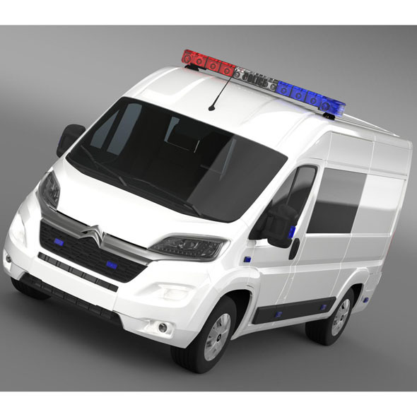 3DOcean Citroen Relay Police 2015 10158455 3DOcean Citroen Relay Police 2015 10158455