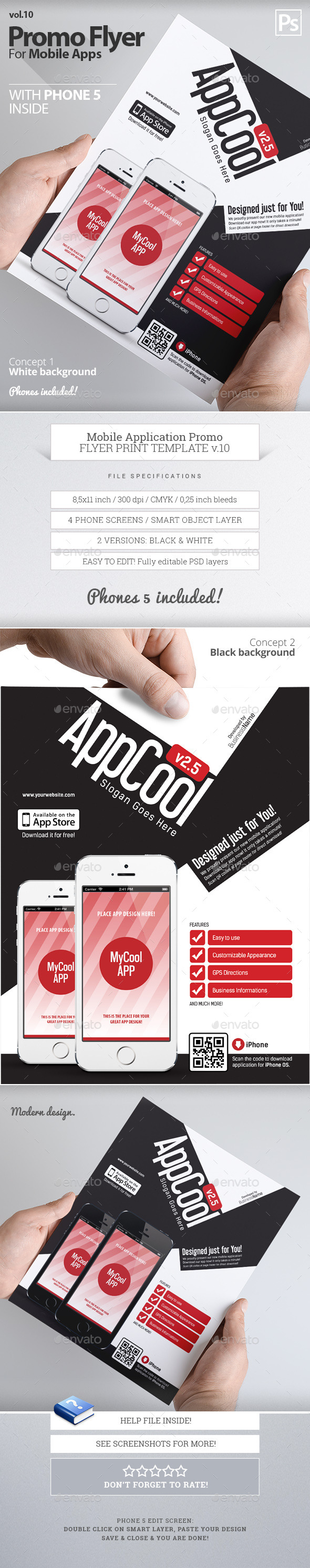 Mobile App Flyers 10 Mobile App Flyers 10