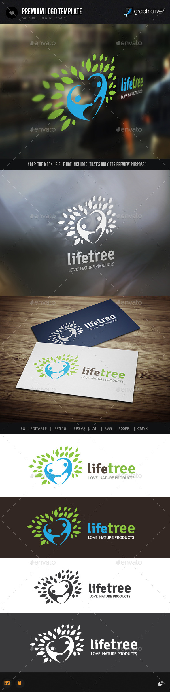 GraphicRiver Life Tree 10159342 GraphicRiver Life Tree 10159342