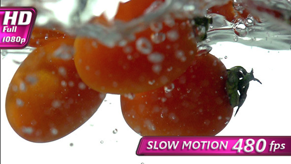 VideoHive Small Tomatoes Falling Into Water 10159443 VideoHive Small Tomatoes Falling Into Water 10159443