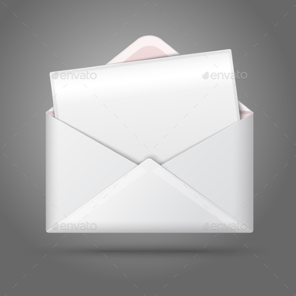 GraphicRiver Blank Opened Envelope and Postcard 10160272 GraphicRiver Blank Opened Envelope and Postcard 10160272