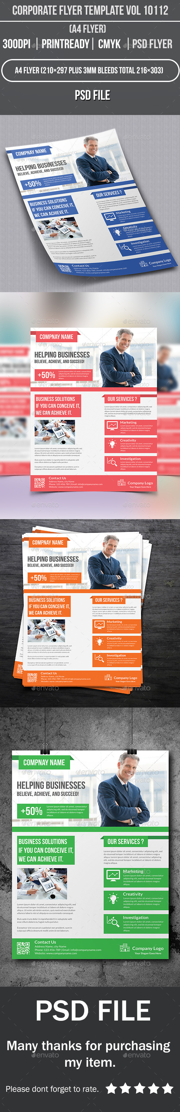 GraphicRiver Corporate Flyer Template Vol 10112 10160651 GraphicRiver Corporate Flyer Template Vol 10112 10160651