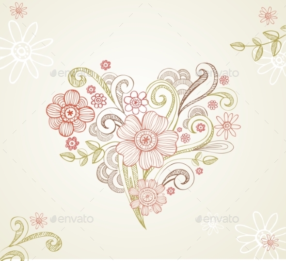 GraphicRiver Greeting card for Wedding or Valentines Day 10162243 GraphicRiver Greeting card for Wedding or Valentines Day 10162243