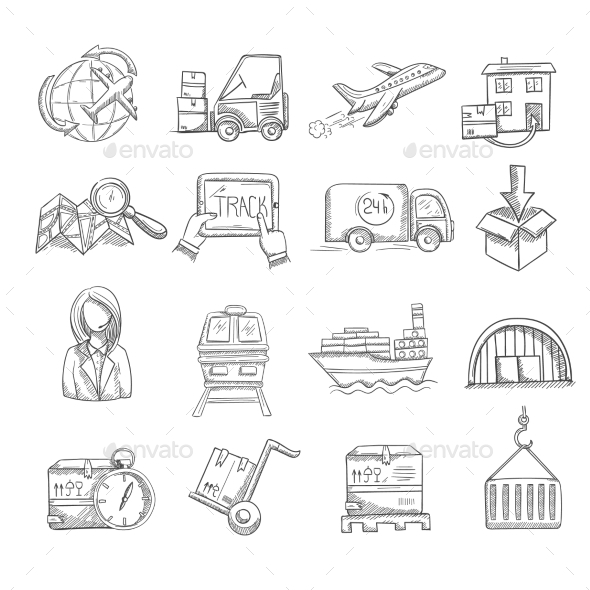 Logistics Sketch Set (Miscellaneous)