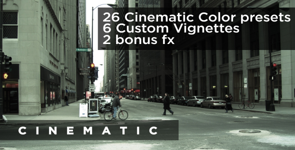 Easy Cinematic Color u0026 FX Preset Pack