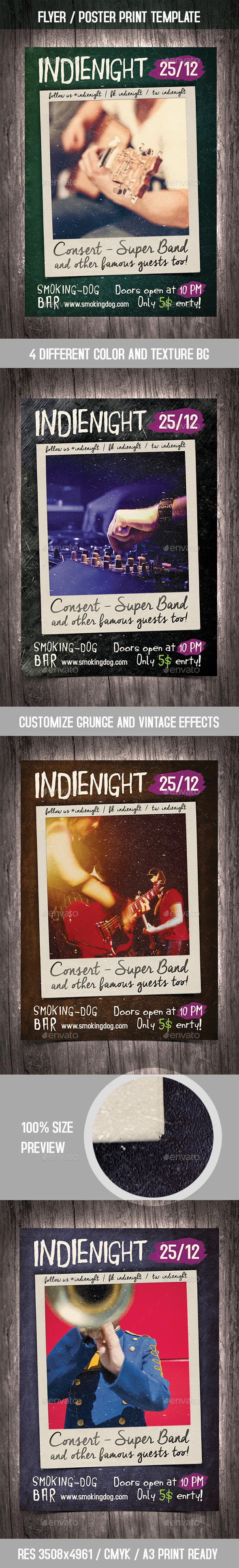 GraphicRiver Photo Party Poster Flyer Vintage Template 9823508 GraphicRiver Photo Party Poster Flyer Vintage Template 9823508