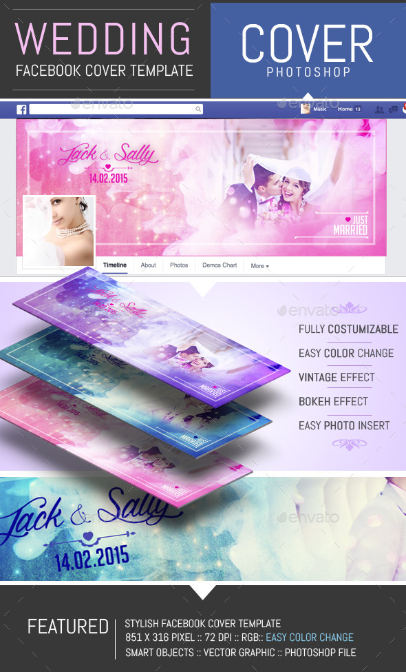 GraphicRiver Wedding Facebook Timeline Cover Template 10169663 GraphicRiver Wedding Facebook Timeline Cover Template 10169663