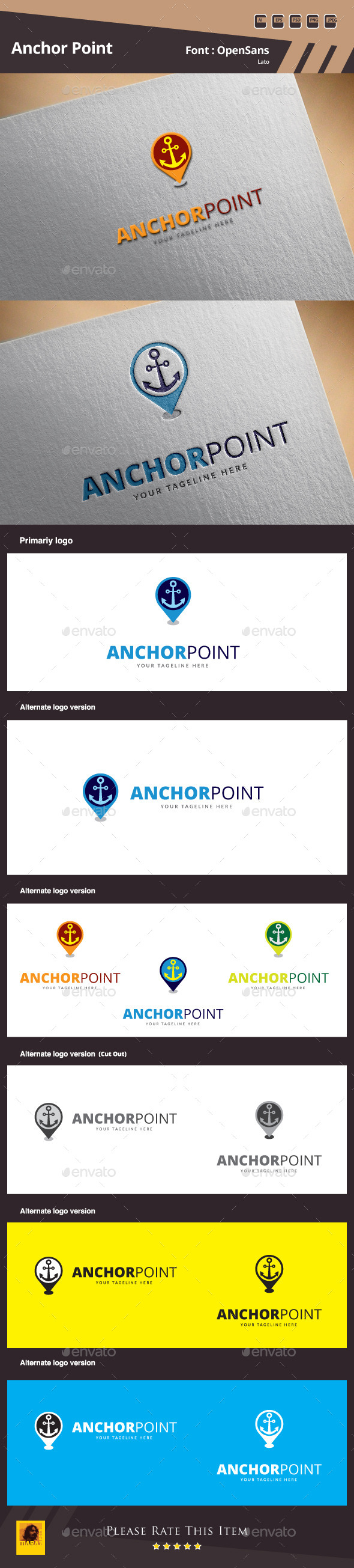 GraphicRiver Anchor Point Logo Template 10170800 GraphicRiver Anchor Point Logo Template 10170800