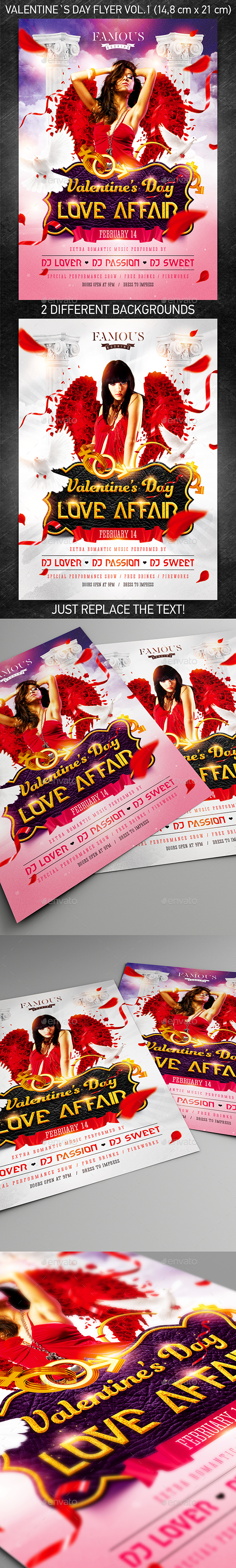 Valentine`s Day Party Flyer vol.1 Valentine`s Day Party Flyer vol.1