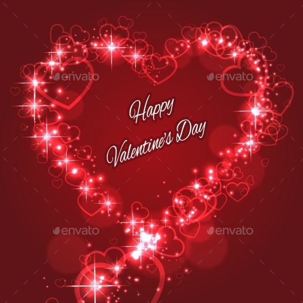 GraphicRiver Shape Valentine s Heart with Sparkles for Love 10171683 GraphicRiver Shape Valentine s Heart with Sparkles for Love 10171683