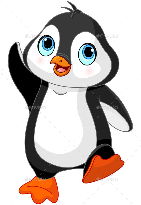 GraphicRiver Cartoon Baby Penguin 10172981 GraphicRiver Cartoon Baby Penguin 10172981