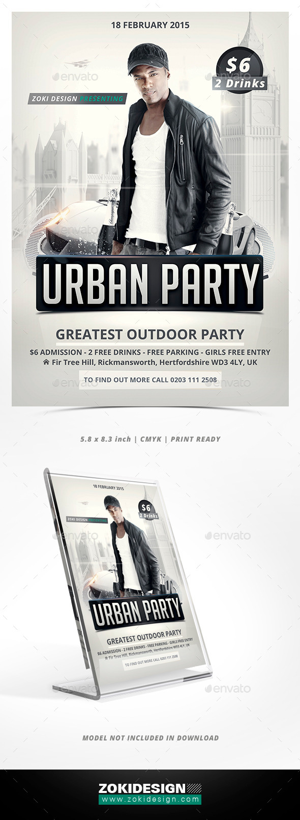 Urban Party Flyer