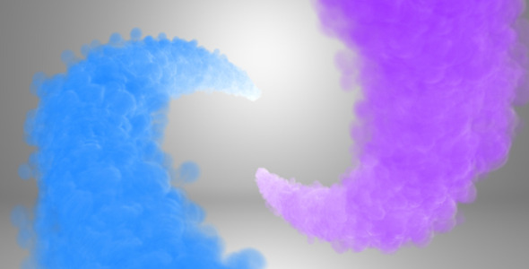 Colorful Smoke Particle Reveal Colorful Smoke Particle Reveal