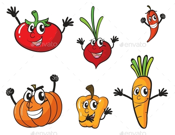 GraphicRiver Various Vegetables 10174539 GraphicRiver Various Vegetables 10174539