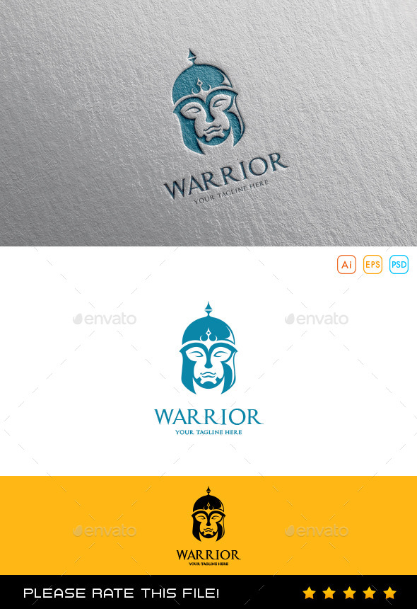 GraphicRiver Warrior Logo 10175406 GraphicRiver Warrior Logo 10175406
