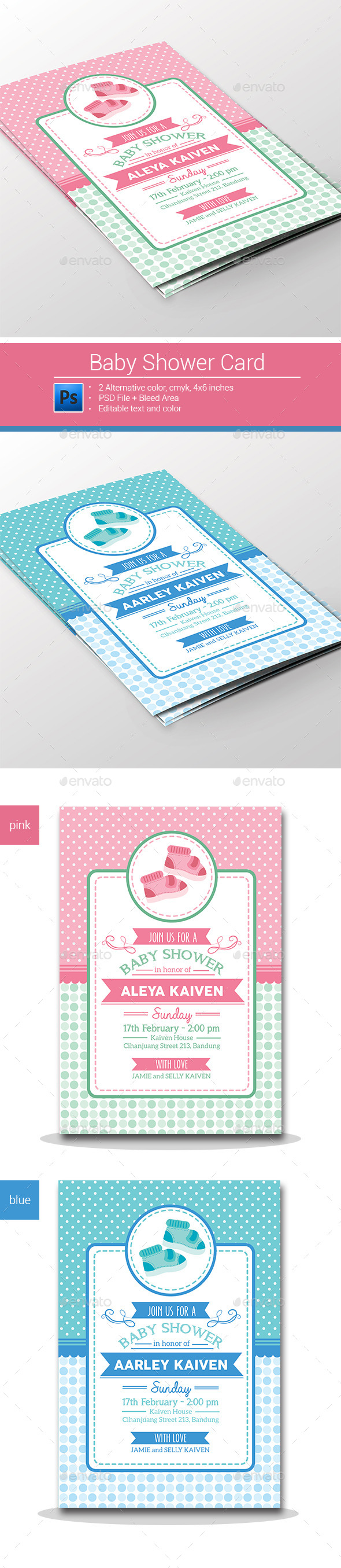 GraphicRiver Baby Shower Invitation 10175784 GraphicRiver Baby Shower Invitation 10175784