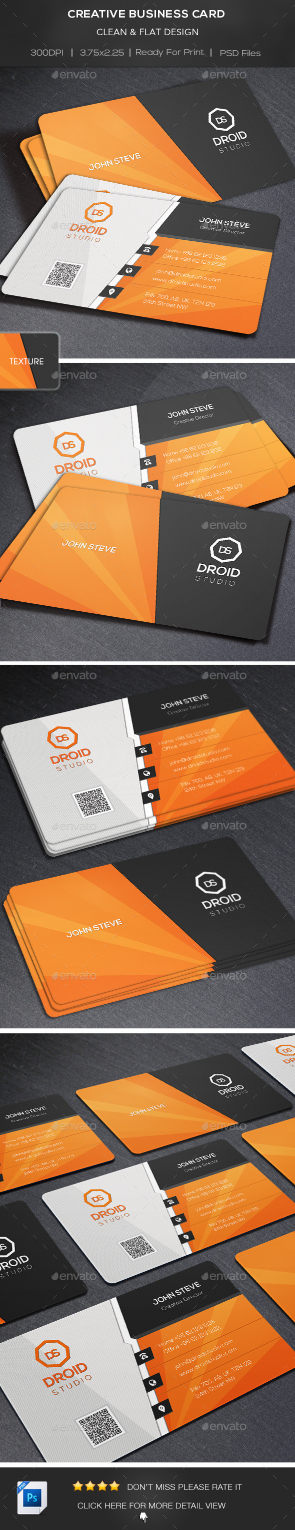 GraphicRiver Creative Business Card 10177856 GraphicRiver Creative Business Card 10177856