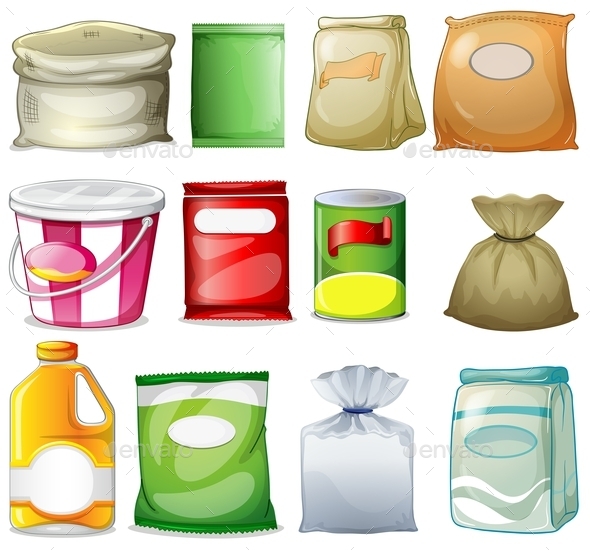 GraphicRiver Different Packs and Containers 10177991 GraphicRiver Different Packs and Containers 10177991