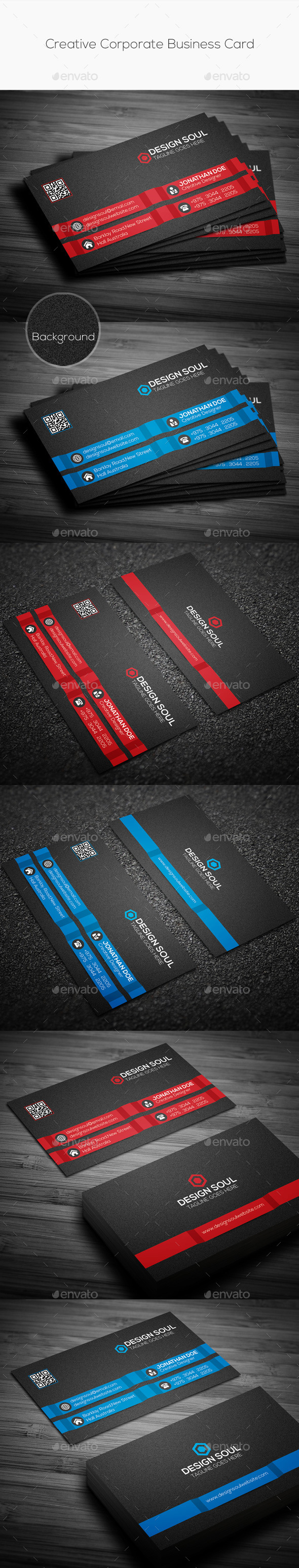 GraphicRiver Creative Corporate Business Card 10178104 GraphicRiver Creative Corporate Business Card 10178104