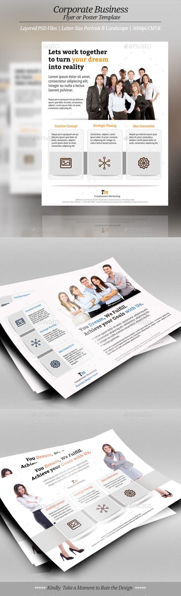 GraphicRiver Corporate or Business Flyer Templates 10178491 GraphicRiver Corporate or Business Flyer Templates 10178491