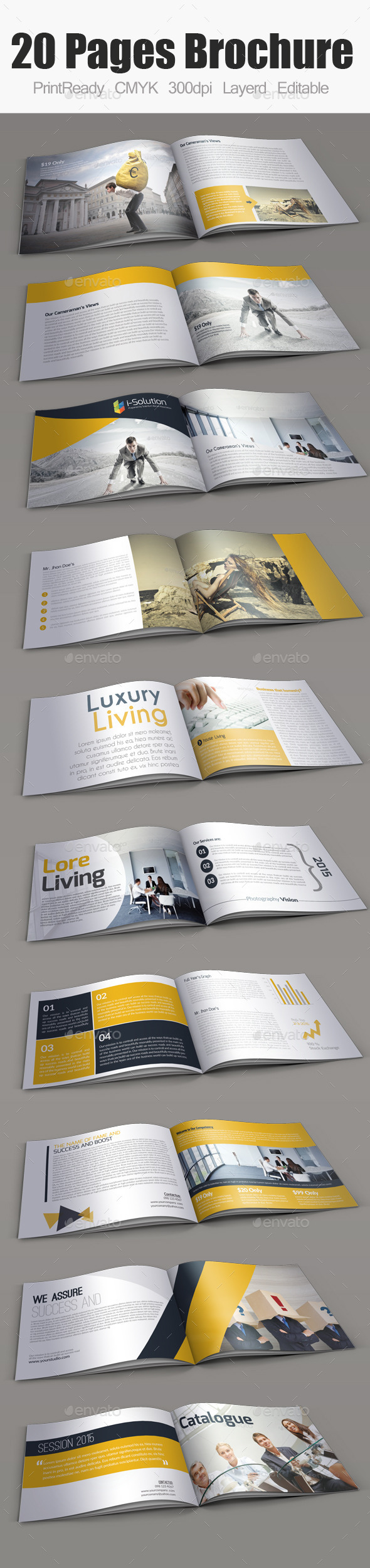 GraphicRiver Minimal Square Brochure 10179175 GraphicRiver Minimal Square Brochure 10179175