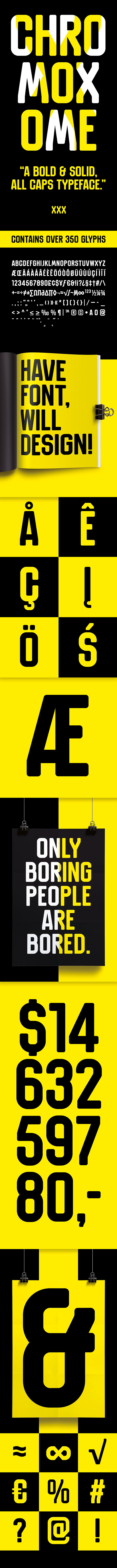 GraphicRiver Chromoxome Typeface 10112443 GraphicRiver Chromoxome Typeface 10112443